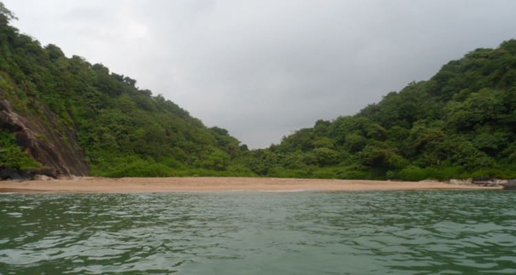 Butterfly Island and beach - Places to visit in north goa